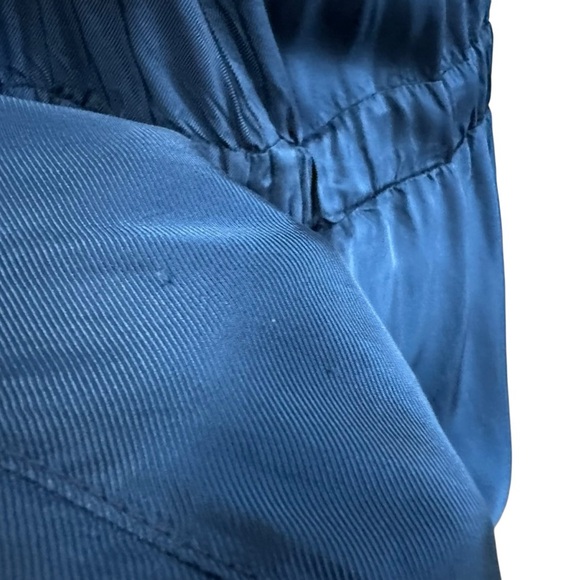 CINQ A SEPT  Womens Joyce Sleeveless Tie Waist Satin Midi Dress Sz 4 Button Up - Picture 13 of 16